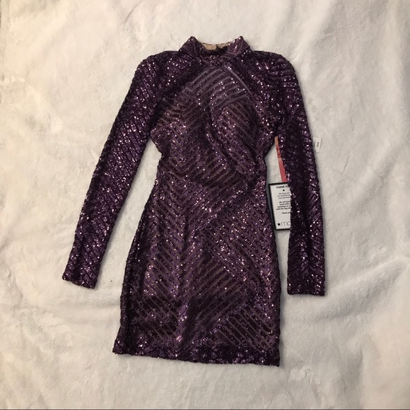 Emerald Sundae Dresses & Skirts - Bodycon Purple Dress Emerald Sundae Dresses & Skirts - Bodycon Purple Dress
